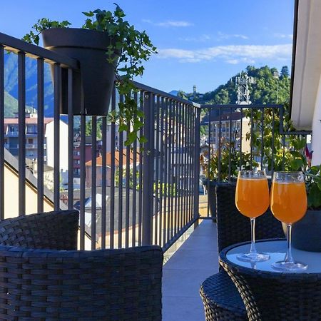 ドモドッソラPanoramic Penthouse In The Historical Centerアパートメント エクステリア 写真